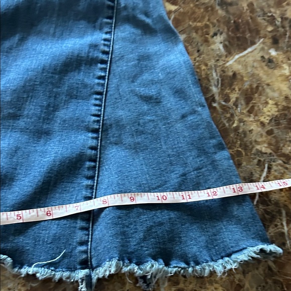 Mumu Blue  Denim Flare Overalls - Women Jeans - Picture 11 of 11